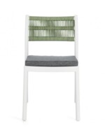Bizzotto - SEDIA C-C ALVIN BIANCO/VERDE - immagine 3