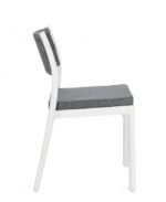 Bizzotto - SEDIA C-C ALVIN BIANCO/GRIGIO SCURO - immagine 5