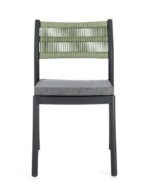 Bizzotto - SEDIA C-C ALVIN ANTRACITE/VERDE - immagine 3
