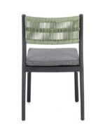 Bizzotto - SEDIA C-C ALVIN ANTRACITE/VERDE - immagine 4