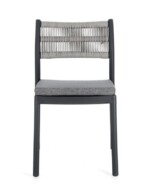 Bizzotto - SEDIA C-C ALVIN ANTRACITE/GRIGIO CHIARO - immagine 3