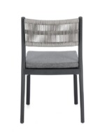 Bizzotto - SEDIA C-C ALVIN ANTRACITE/GRIGIO CHIARO - immagine 4