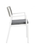 Bizzotto - SEDIA C-BR C-C ALVIN BIANCO/GRIGIO CH. - immagine 5