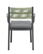 Bizzotto - SEDIA C-BR C-C ALVIN ANTRACITE/VERDE - immagine 4