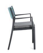 Bizzotto - SEDIA C-BR C-C ALVIN ANTRACITE/AVIO - immagine 5