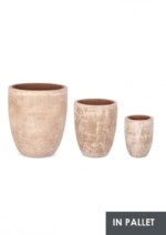 Bizzotto - SET3 P.VASO MINH SVAS TERRACOTTA BRUNITA - immagine 5
