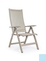 Bizzotto - POLTRONA RECLINABILE VICTOR TORTORA GK51