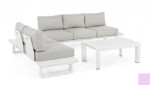 Bizzotto - SET SALOTTO ANG.C-C KONNOR BIANCO CX21