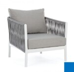 Homemotion - POLTRONA C-C FLORENCIA BIANCO WG20