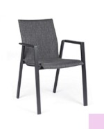 Bizzotto - SEDIA C-BR ODEON ANTR-GR SCURO JX55