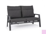 Bizzotto - DIVANO 2P RECL C-C KLEDI ANTRACITE JX55