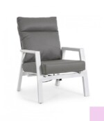 Bizzotto - POLTRONA RECL C-C KLEDI BIANCO JX11