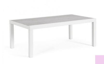 Bizzotto - TAVOLINO KLEDI 120X70 BIANCO JX11