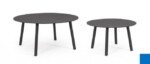 Homemotion - SET2 TAVOLINO AMINTA ANTRACITE WG21