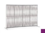Homemotion - PARAVENTO PAXSON 180X120 BIA QS20/GRIGIO