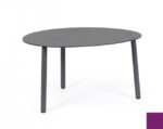 Homemotion - TAVOLINO SPARKY 70X56 ANTRACITE QS22