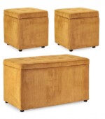 Yes - SET3 PANCHINA-2POUF CONT. DYLAN OCRA