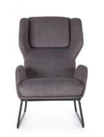 Bizzotto - POLTRONA OPHELIA GRIGIO SCURO - immagine 3