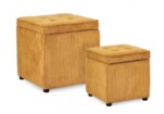 Yes - SET2 POUF CONT. DYLAN OCRA - immagine 2
