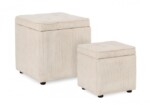 Yes - SET2 POUF CONT. DYLAN BIANCO - immagine 2