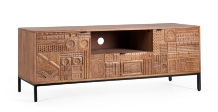Bizzotto - MOBILE PORTA TV 2A-1C KINDIA 140X42X55