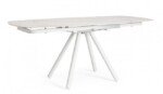 Bizzotto - TAVOLO ALL.RAITA 119/178X89.4 BIANCO/BIA