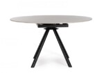 Bizzotto - TAVOLO ALL.RAUNI D87/135 NERO/GRIG.CHIAR - immagine 3
