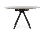 Bizzotto - TAVOLO ALL.RAUNI D87/135 NERO/GRIG.CHIAR - immagine 4