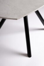 Bizzotto - TAVOLO ALL.RAUNI D87/135 NERO/GRIG.CHIAR - immagine 5