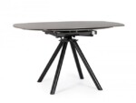 Bizzotto - TAVOLO ALL. RAUNI D87/135 NERO/GRIGIO - immagine 2
