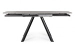Bizzotto - TAVOLO ALL. RAILI 119.5/180X85 NERO/GRIG - immagine 3