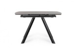 Bizzotto - TAVOLO ALL. RAILI 119.5/180X85 NERO/GRIG - immagine 4
