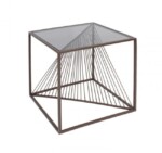 Bizzotto - TAVOLINO ESPIRAL 48X48 COIN