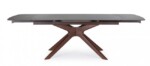 Homemotion - TAVOLO AL.MARITTA 170/250X90 NOCE/GRIGIO - immagine 3