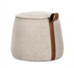 Bizzotto - POUF ANILA GRIGIO CHIARO