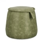 Bizzotto - POUF RUDINA VERDE OLIVA