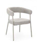 Bizzotto - SEDIA C-BR GIAELE WARM GREY/TORTORA