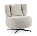 Bizzotto - POLTRONA GONNIE GRIGIO PUNTINATO