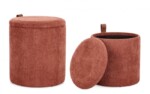 Bizzotto - SET2 POUF CONTENITORE KATIA GINGER - immagine 2