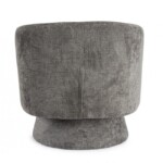 Bizzotto - POLTRONA GIREVOLE JULIENNE GRIGIO SCURO - immagine 4
