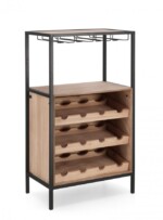 Yes - MOBILE P.BOTTIGLIE 12P ISAAC NERO 51X91H