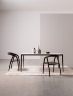 Bizzotto - TAVOLO REIJA 180X90 RUST/GRIGIO CHIARO - immagine 4