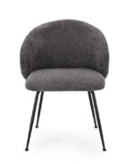 Bizzotto - SEDIA GESIEN GRIGIO SCURO - immagine 3