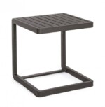 Bizzotto - TAVOLINO KONNOR 40X40 ANTRACITE CX23 - immagine 6