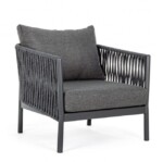 Homemotion - POLTRONA C-C FLORENCIA ANTRACITE WG21 - immagine 6
