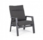 Bizzotto - POLTRONA RECL C-C KLEDI ANTRACITE JX55 - immagine 6