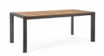 Bizzotto - TAVOLO CAMERON 180X90 ANTRACITE GK52 - immagine 6