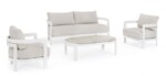 Homemotion - SET4 SALOTTO C-C PRESLEY BIANCO WG20 - immagine 6