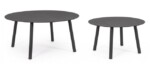 Homemotion - SET2 TAVOLINO AMINTA ANTRACITE WG21 - immagine 6