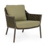 Homemotion - POLTRONA C-C EVERLY OLIV QS24 - immagine 6